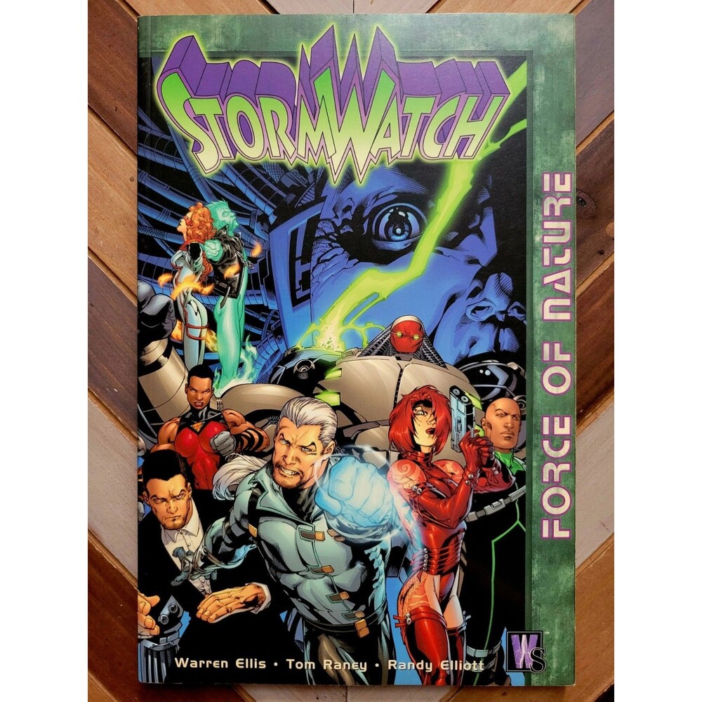 StormWatch: Force of Nature TPB (DC/Wildstorm 1999) Warren Ellis New/Unread OOP